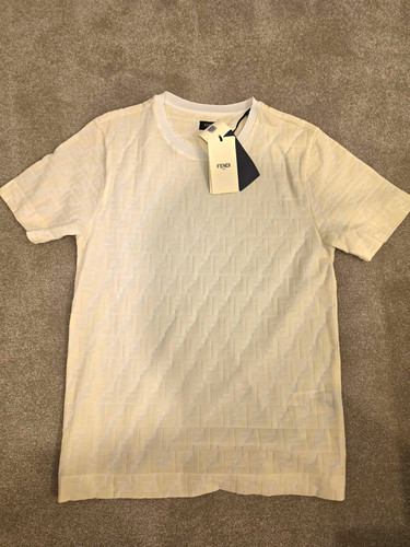 Fendi white cream - fendi, logo