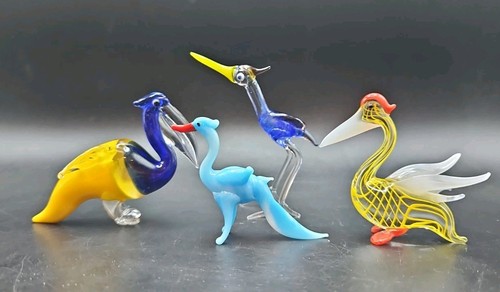 Vintage art glass long - x,
