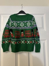Boys Nutcracker Christmas Jumper From George At Asda Age 2-3 Years Worn Once