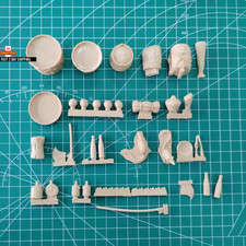 120Mm Scale Die-Cast Resin