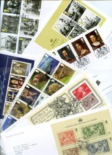 2010-2012 GREAT BRITAIN ROYAL MAIL COMMEMORATIVE FDC x68 TALLENTS HSE PMKS VGC