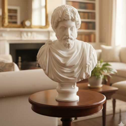 Bust roman emperor marcus - of,