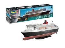 German Revell 1/400 Queen Mary 2 Premium Edition Plastic Model 05199