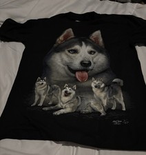 Rock Chang Husky Two Sides T Shirt Size Medium
