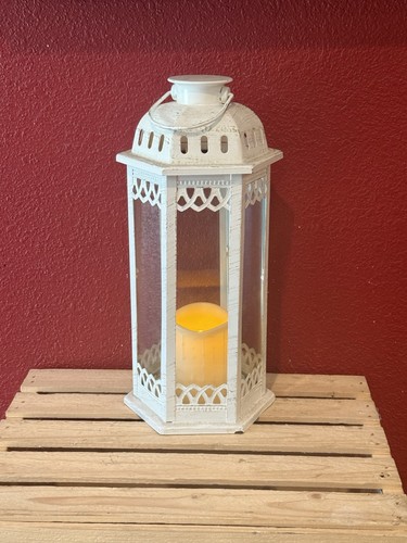 Shabby chic lantern with - shabby,