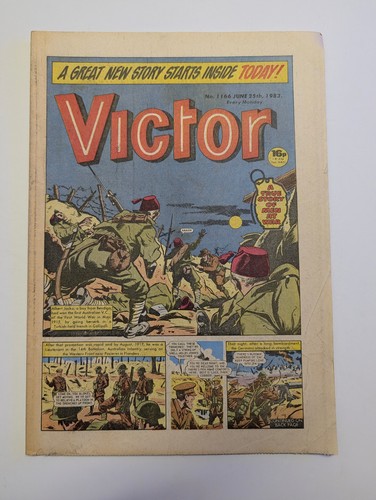 The victor comic 1166 - victor, comic,