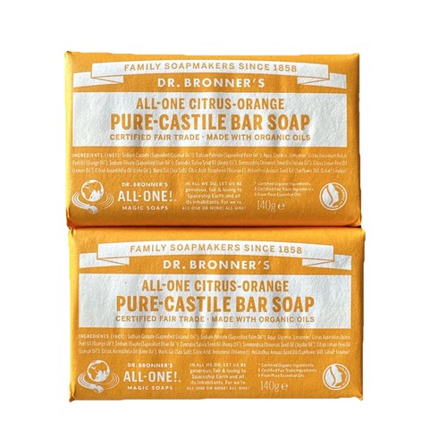 Bronner org citrus soap - dr,