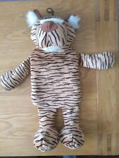 Vintage Country Club Plush Tiger Hot Water Bottle Cover With Small Red Bottle