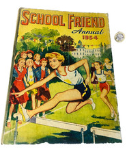 Book The School Friend Annual 1954 Vintage ra