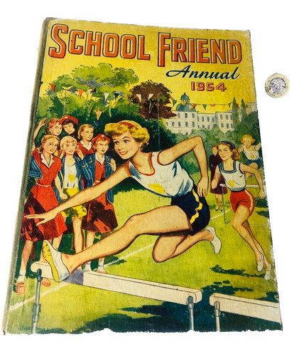 Book the school friend annual - school,