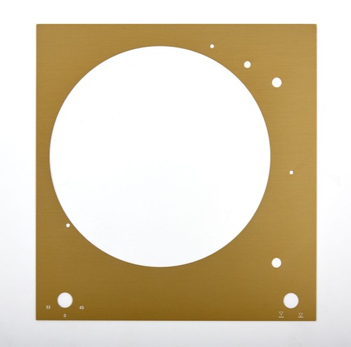 Face plate for thorens - plate,