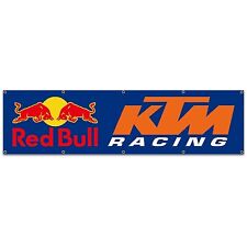 Banner Ktm Workshop Garage Sign Racing Pvc Gp Large Flag Moto Motocross Team Mot