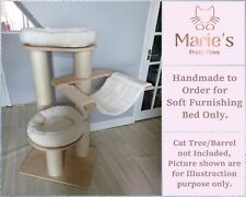 IVORY & SHERPA, Pet Cat Tree Bed Replacement for Natural Paradise Amaryllis L