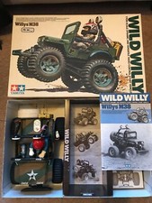 Vintage Tamiya 58035 Wild Willy, Willy's M38 LWB with box and manual
