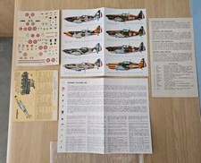 ESCI Decal 1:72 N.6 - France - Morane Saulnier 406 Dewoitine 520