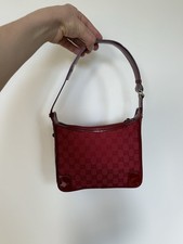Gucci Red GG Canvas Monogram