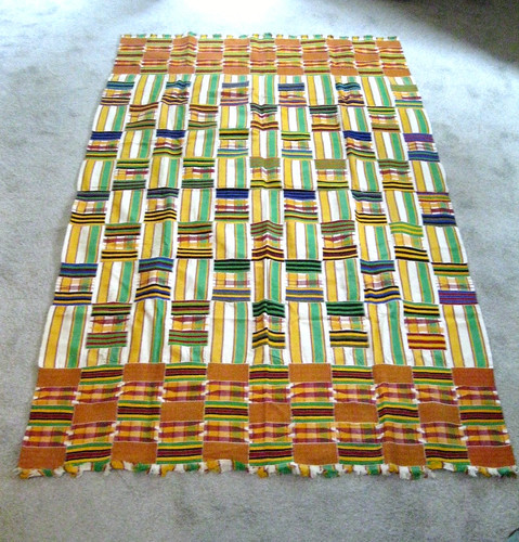 Vintage kente cloth - kente,