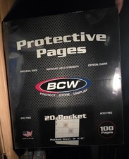 3 packs of 100, BCW Card Coin