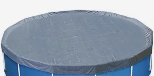 12ft grey pool - 12ft, above