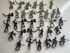 Lot of Plastic Medieval Knight