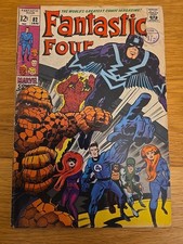 Fantastic Four 82- 1969 - Iconic Jack Kirby cover