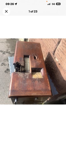 Antique gledhill till - gledhill, mahogany