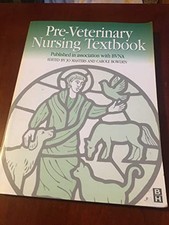 BVNA Pre-Veterinary Nursing Textbook Paperback Book The Cheap Fast Free Post