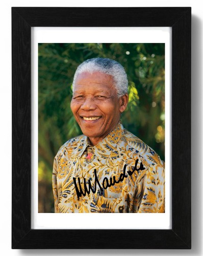 Nelson mandela signed - nelson,