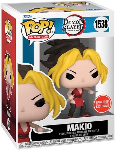 Funko demon slayer makio with - slayer,