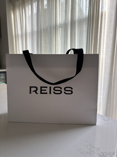 Reiss white paper gift bag - paper,