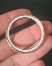 Polished Gold Bezel Ring for