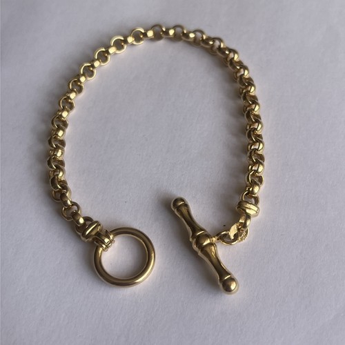 14ct yellow gold bar - gold, t-bar