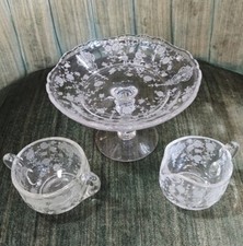 Cambridge Rose Point Crystal -