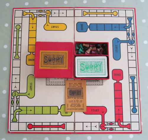 Vintage sorry board game - vintage,