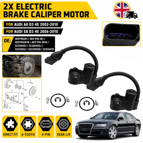 Electric brake caliper - 2x,