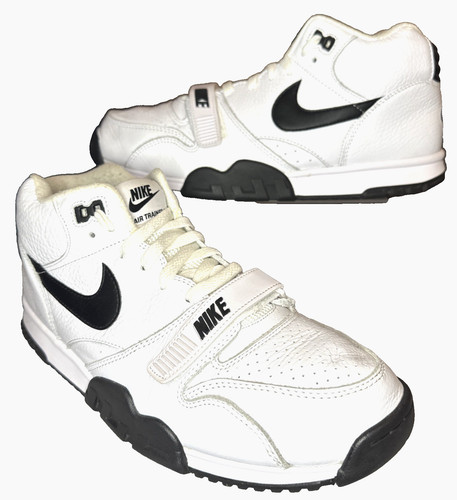 Nike air trainer white black - 1,