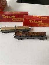 Triang R110 Bogie Bolster Wagon  Original Box X 2