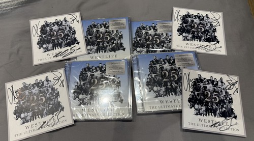 Westlife signed the ultimate - westlife,