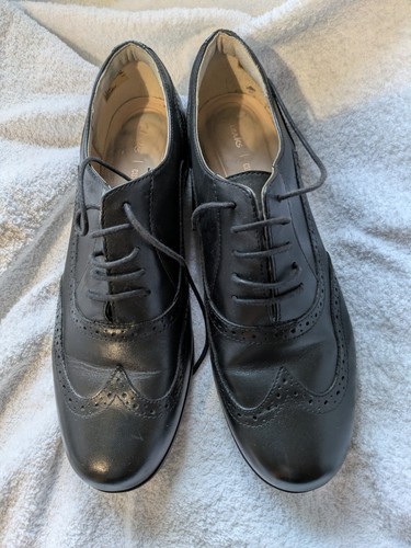 Unworn clarks black - clarks, leather
