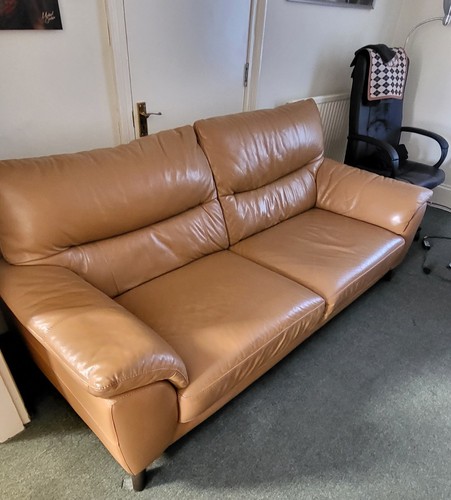 Dfs leather sofa - dfs,