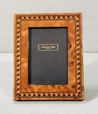 Addison Ross London, Inlaid Marquetry Lacquered Photo Frame To Suit 5" x 3.5"