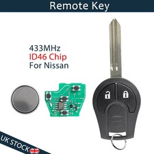 433MHz Remote Key Fob 2 Button