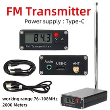 FM Transmitter LCD Frequency