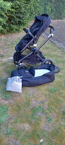 Bugaboo fox black pushchair - black,
