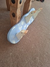 Vintage Handmade Wood Duck Or Goose Coat Rack Rail Wooden Pegs