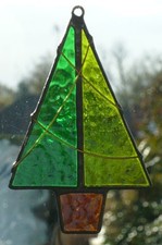 Stained Glass Christmas Tree -