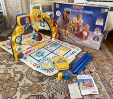 Rare Vintage 1989 Matchbox Activity Teddy Bear Play Centre Fold Out Baby Gym