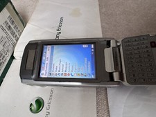 Vintage Sony Ericsson P910i Qwerty Mobile Phone Powers On No Charger