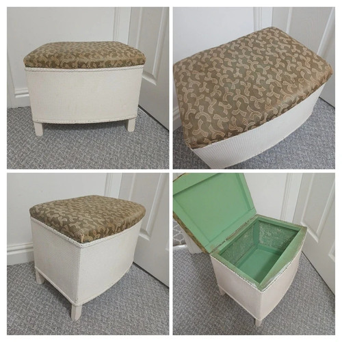 Vintage 1950s loom storage - storage, box