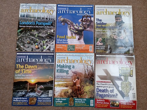 Current archaeology bundle - archaeology, x6